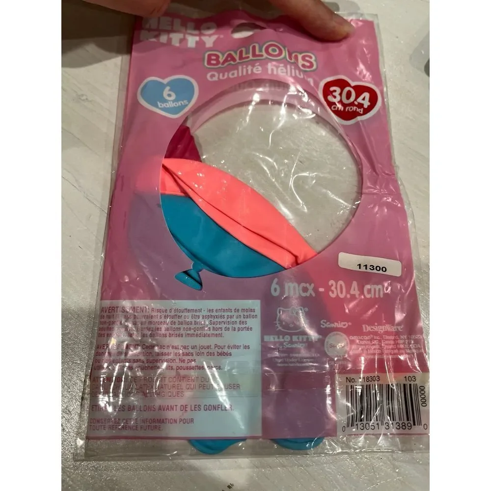 NEW!‎ Hello Kitty 6 balloons for parties